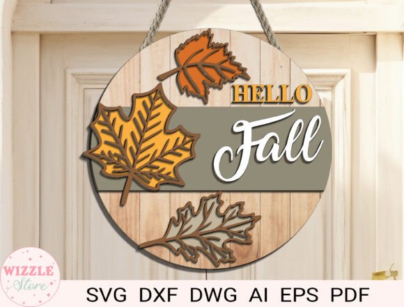 Download Fall Welcome Sign Laser Cut Files - Laser cut files Collection