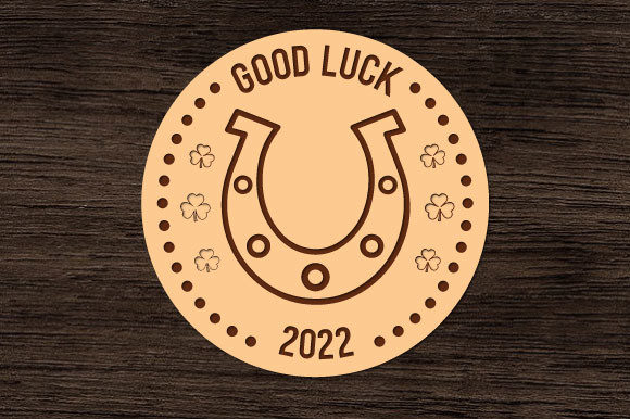 Download Lucky Coins Laser Cut Files SVG - Laser cut files Collection