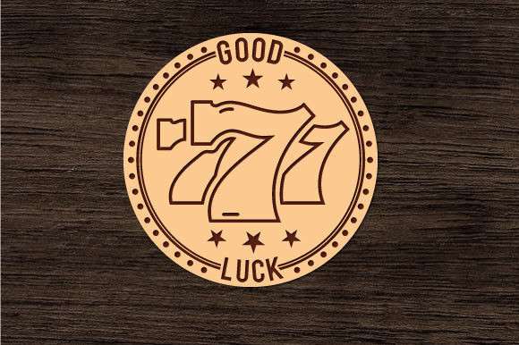 Download Lucky Coins Laser Cut Files SVG - Laser cut files Collection