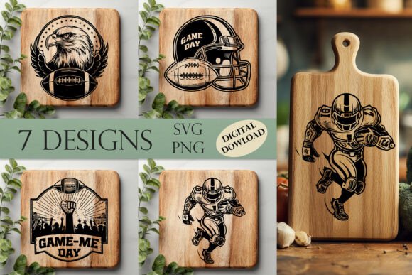 Download Football SVG Bundle, Laser Cut Files, - Laser cut files Collection