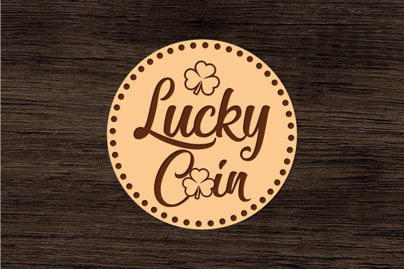 Download Lucky Coins Laser Cut Files SVG - Laser cut files Collection